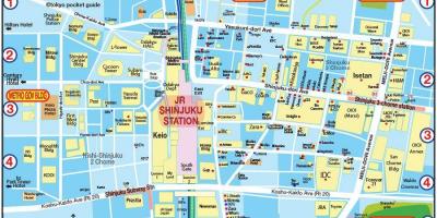 Carte de Shinjuku