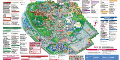Disney la carte de Tokyo